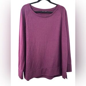 Gap Purple Long Sleeve Top